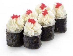 Маки с нежным крабом