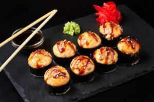 Запеченный с крабом